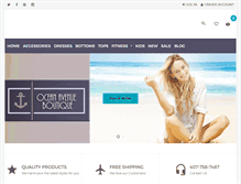 Tablet Screenshot of oceanavenueboutique.com